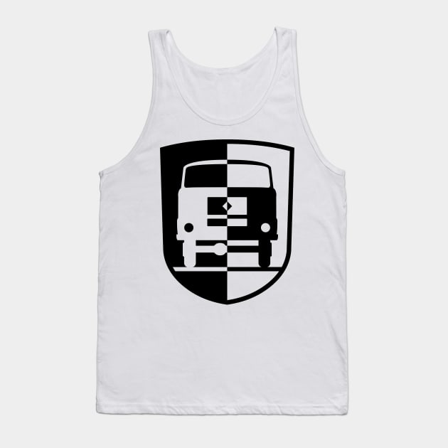 IFA Ludwigsfelde coat of arms (black) Tank Top by GetThatCar